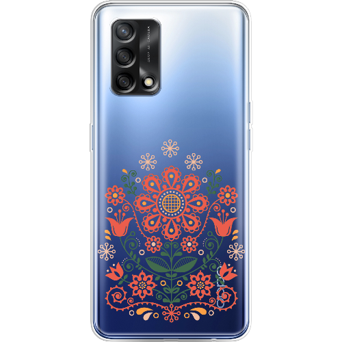 Чехол Boxface OPPO A74 Ukrainian Ornament