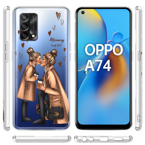 Чехол Boxface OPPO A74 Mommy Is My BFF