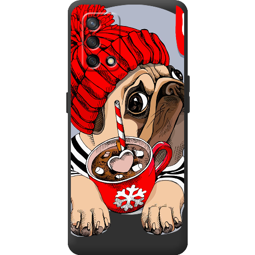 Чехол Boxface OPPO A74 Winter Puggy