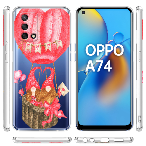 Чехол Boxface OPPO A74 Valentine Dwarfs