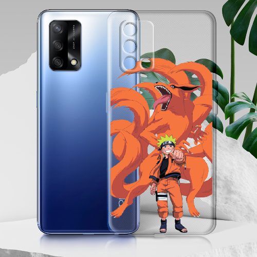 Чехол Boxface OPPO A74 Naruto and Kurama