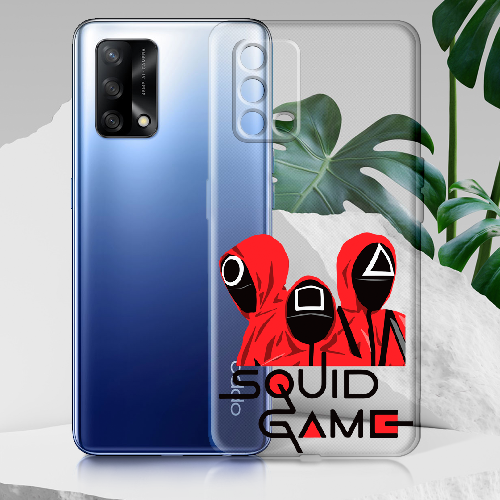 Чехол Boxface OPPO A74 siquid game люди в красном