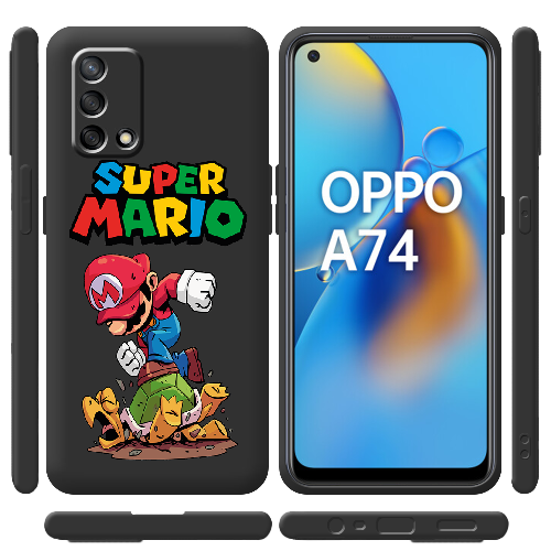 Чехол Boxface OPPO A74 Super Mario