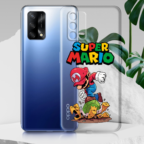 Чехол Boxface OPPO A74 Super Mario