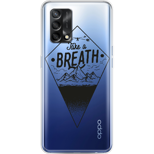 Чехол Boxface OPPO A74 Take a Breath