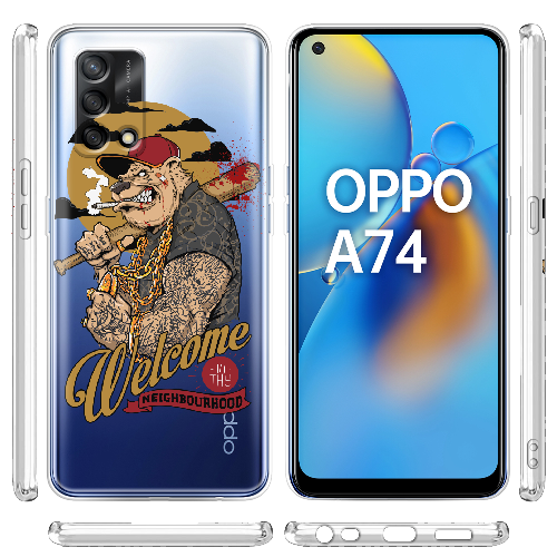 Чехол Boxface OPPO A74 welcome to thy neighborhood