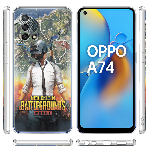 Чехол Boxface OPPO A74 PUBG Mobile