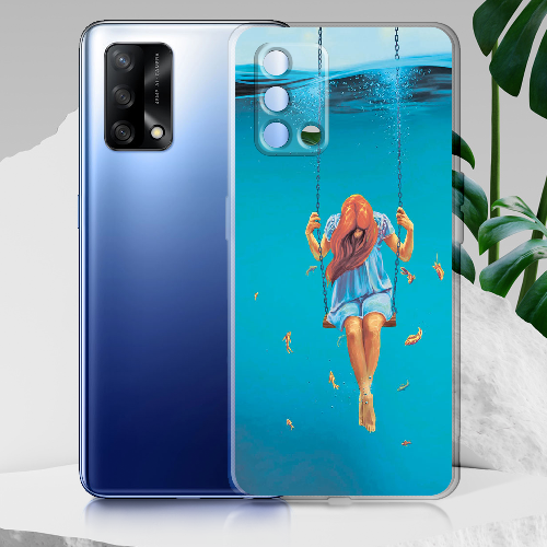 Чехол Boxface OPPO A74 Girl In The Sea