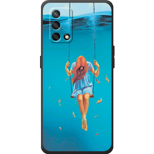 Чехол Boxface OPPO A74 Girl In The Sea