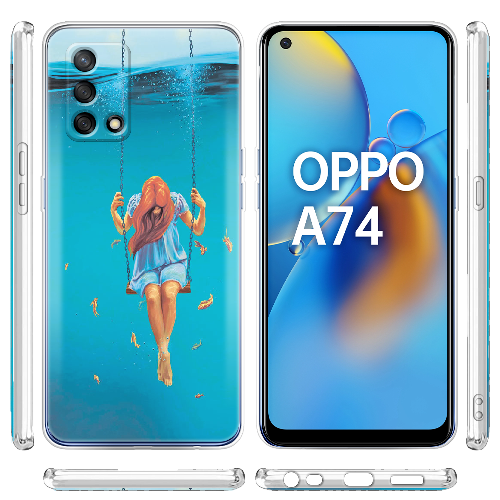 Чехол Boxface OPPO A74 Girl In The Sea