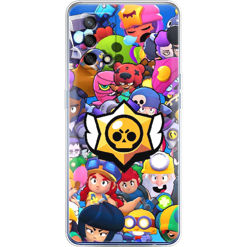 Чехол Boxface OPPO A74 Brawl Stars