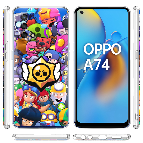 Чехол Boxface OPPO A74 Brawl Stars