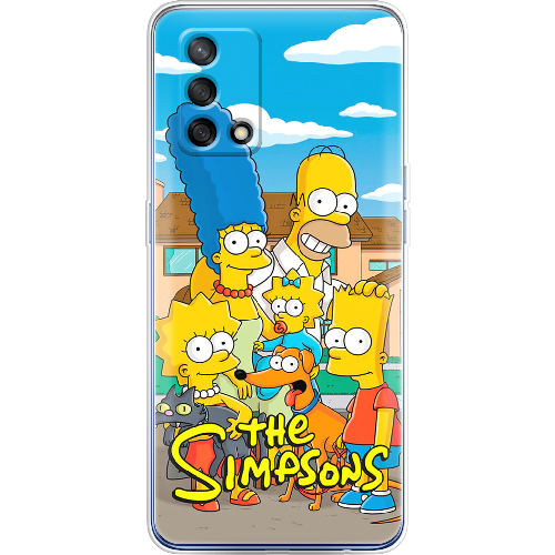 Чехол Boxface OPPO A74 the simpsons