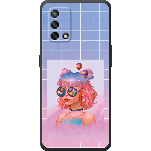 Чехол Boxface OPPO A74 Girl in the Clouds