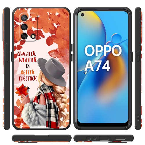 Чехол Boxface OPPO A74 Sweater Weather