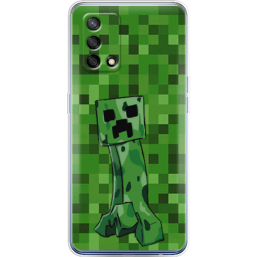 Чехол Boxface OPPO A74 Minecraft Creeper