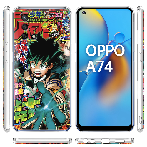 Чехол Boxface OPPO A74 My Hero Academia