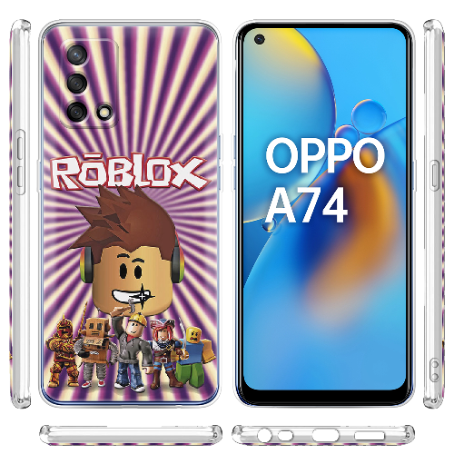 Чехол Boxface OPPO A74 Follow Me to Roblox