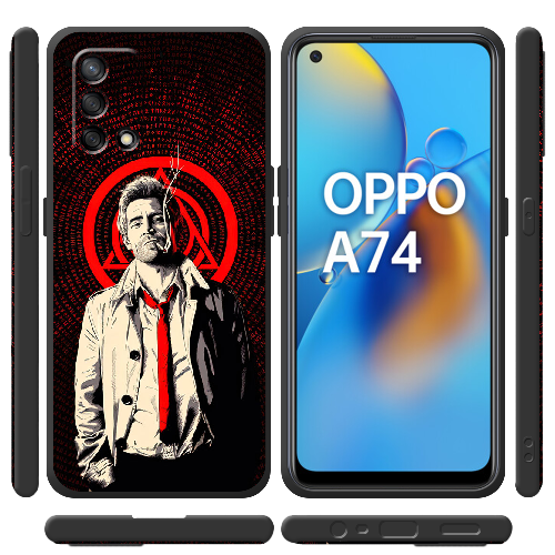 Чехол Boxface OPPO A74 Джон Константин