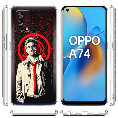 Чехол Boxface OPPO A74 Джон Константин