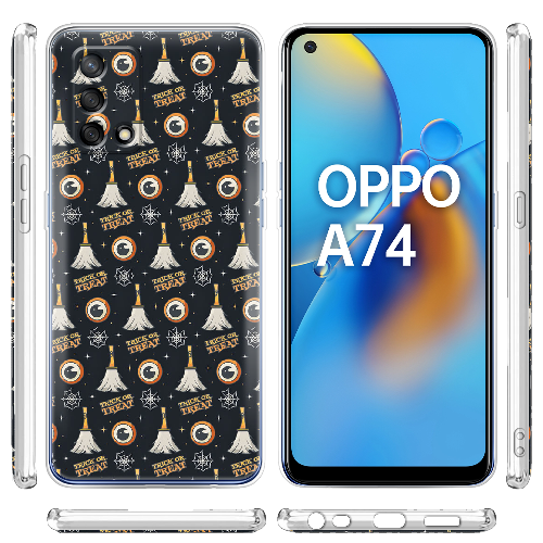 Чехол Boxface OPPO A74 Чудеса Хэллоуина