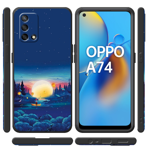 Чехол Boxface OPPO A74 Спокойной ночи