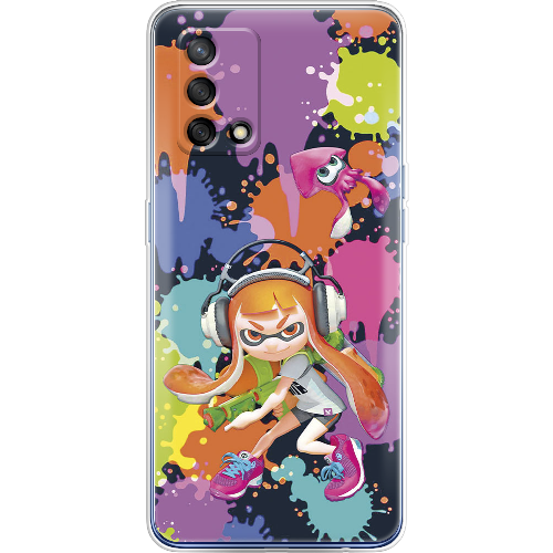 Чехол Boxface OPPO A74 Splatoon Inklings