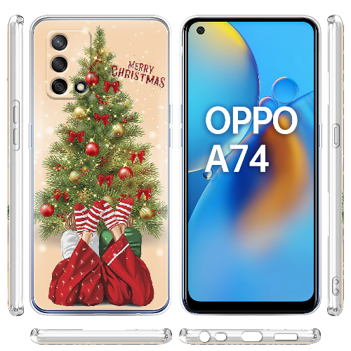 Чехол Boxface OPPO A74 Наше Рождество