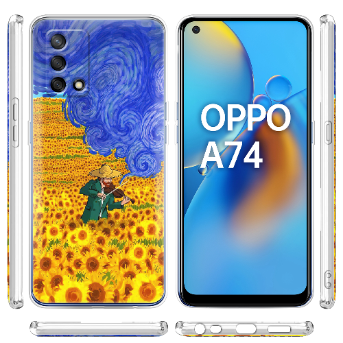 Чехол Boxface OPPO A74 Музика незалежної України