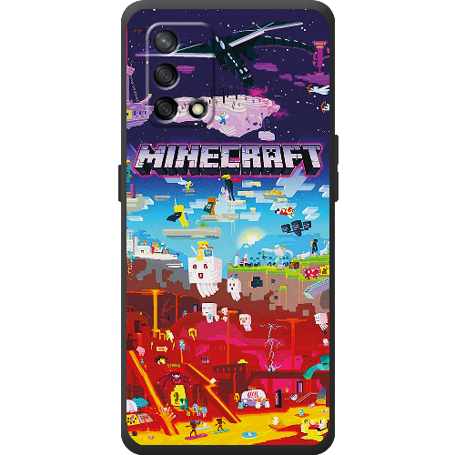 Чехол Boxface OPPO A74 Minecraft World Beyond