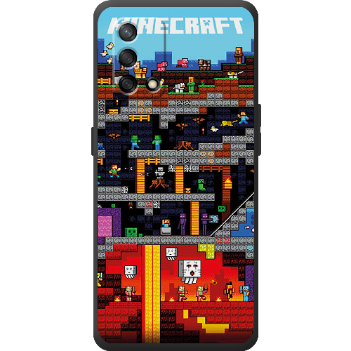 Чехол Boxface OPPO A74 Minecraft Lode Runner