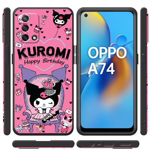 Чехол Boxface OPPO A74 День народження Kuromi