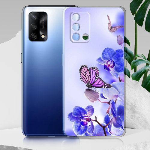 Чехол Boxface OPPO A74 Orchids and Butterflies