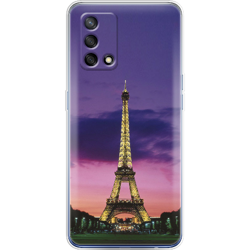 Чехол Boxface OPPO A74 Полночь в Париже