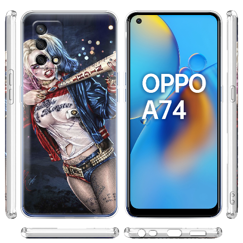 Чехол Boxface OPPO A74 Harley Quinn