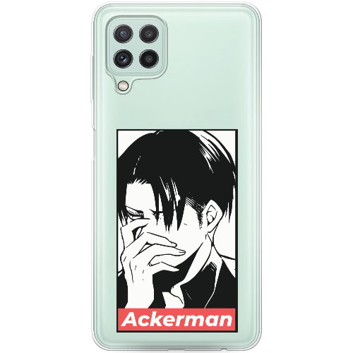 Чехол BoxFace Samsung M325F Galaxy M32 Attack On Titan - Ackerman