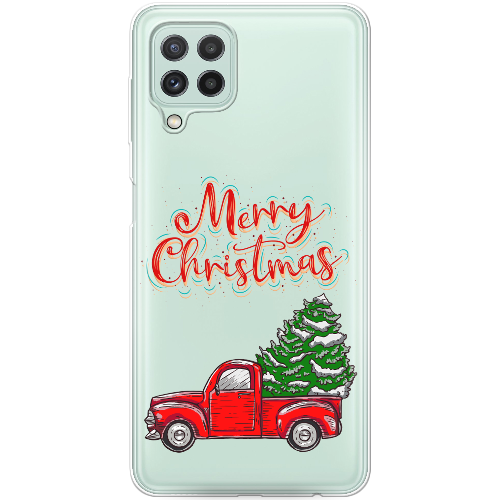 Чехол BoxFace Samsung M325F Galaxy M32 Holiday Car Merry Christmas