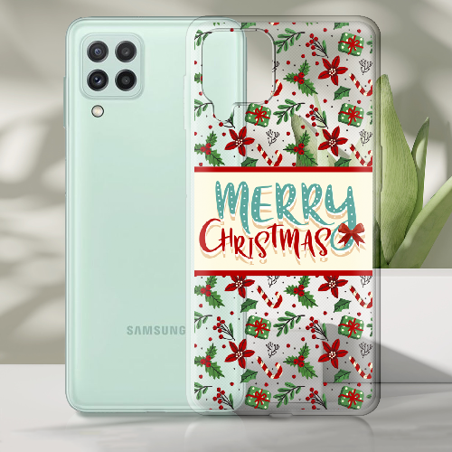 Чехол BoxFace Samsung M325F Galaxy M32 Vintage Christmas Congratulation