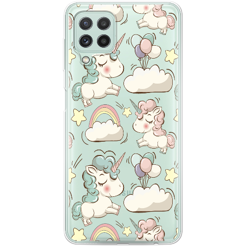 Чехол BoxFace Samsung M325F Galaxy M32 Unicorns