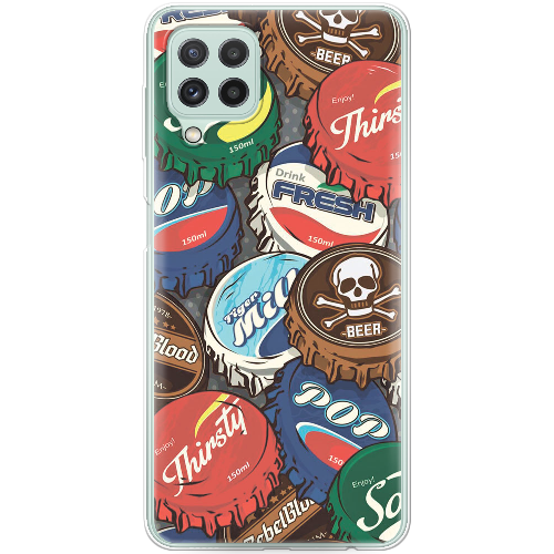 Чехол BoxFace Samsung M325F Galaxy M32 Drink Lids