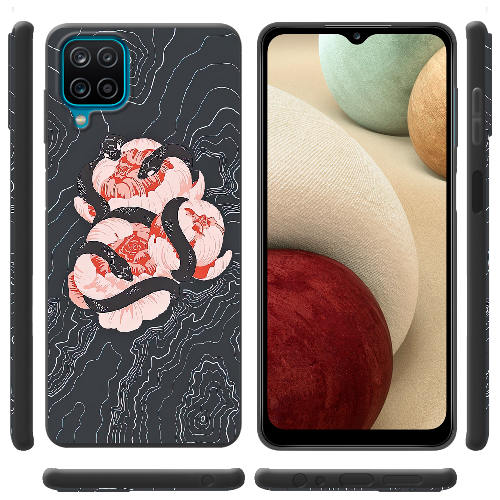 Чехол BoxFace Samsung M325F Galaxy M32 Snake Rose