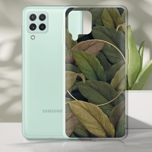 Чехол BoxFace Samsung M325F Galaxy M32 Green Leaf