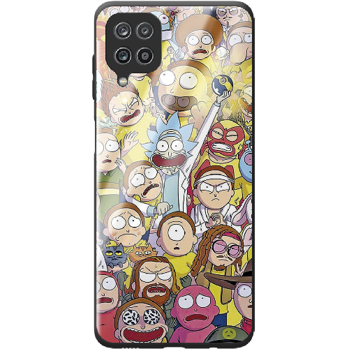 Чехол BoxFace Samsung M325F Galaxy M32 Rick and Morty все герои