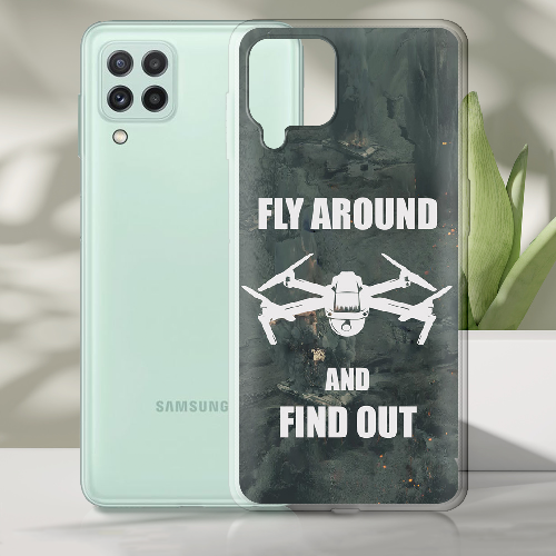 Чехол BoxFace Samsung M325F Galaxy M32 Дрон Fly Around