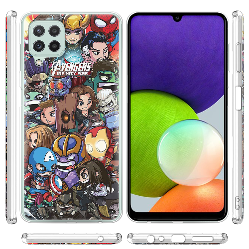 Чехол BoxFace Samsung M325F Galaxy M32 Avengers Infinity War