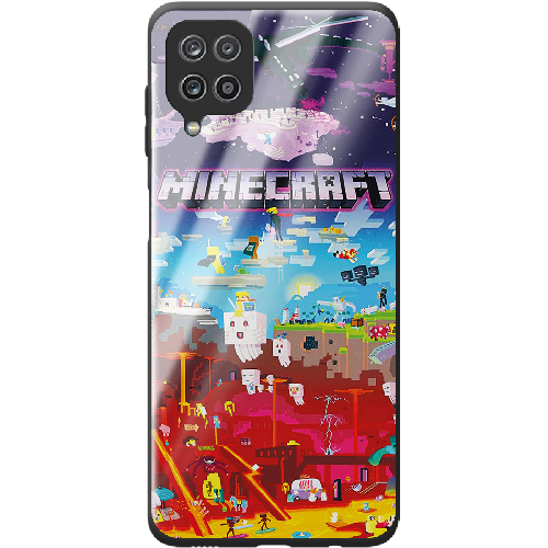 Чехол BoxFace Samsung M325F Galaxy M32 Minecraft World Beyond