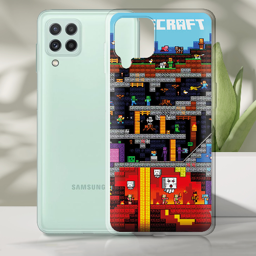 Чехол BoxFace Samsung M325F Galaxy M32 Minecraft Lode Runner