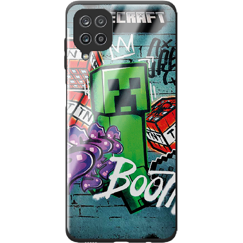 Чехол BoxFace Samsung M325F Galaxy M32 Minecraft Graffiti