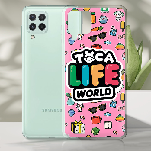 Чехол BoxFace Samsung M325F Galaxy M32 Toca Boca Life World