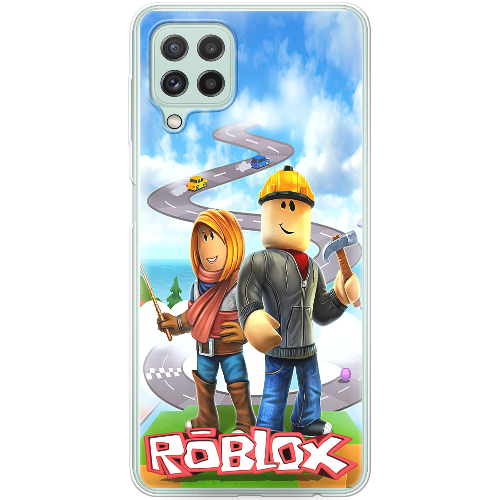 Чехол BoxFace Samsung M325F Galaxy M32 Roblox Білдерман